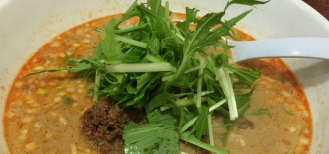 京橋 ササラの金胡麻担々麺